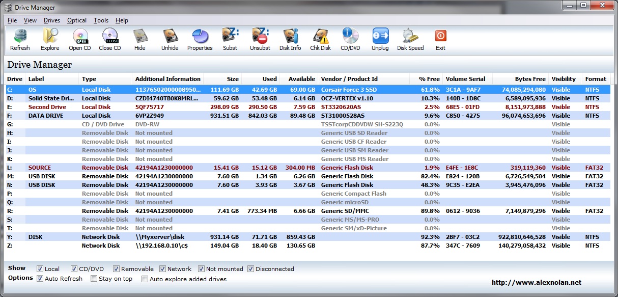 download the last version for iphoneUSB Drive Letter Manager 5.5.8.1